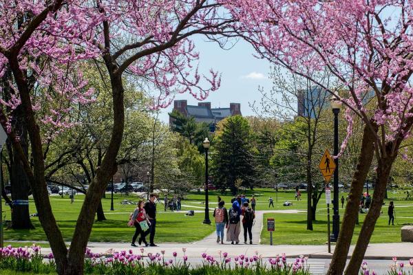 Ohio State Oval in Spring Ohio State Oval in Spring